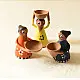 Shop Terracotta Handmade Clay Dolls (Set of Three)