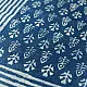 shop Indigo Dabu Block Printed Dhurrie ( 5 X 3 Feet )