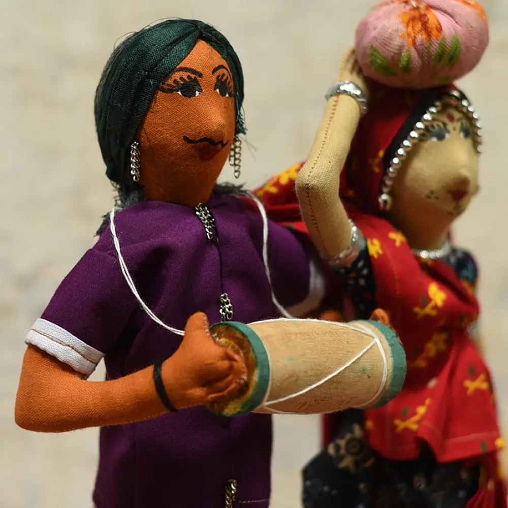 Buy Jhabua Handmade Fabric Doll (Bhil) - P 