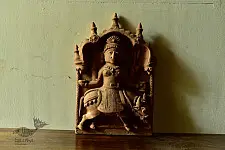 Molela ❉ Terracotta Plaques ❉ Goddess clay idol 1
