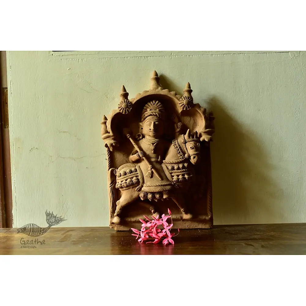 Mitti ki murti - handmade Molela terracotta god goddess idols - 