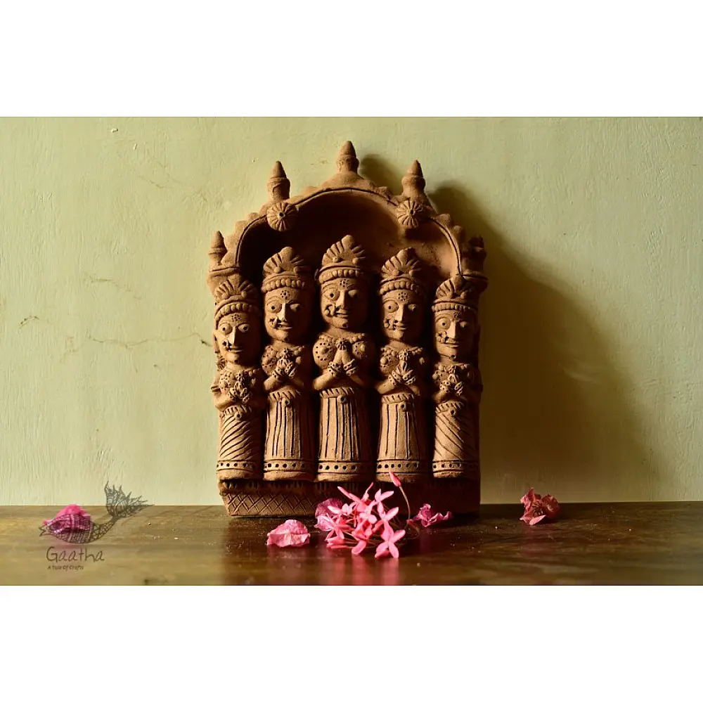 Mitti ki murti - handmade Molela terracotta god goddess idols - 