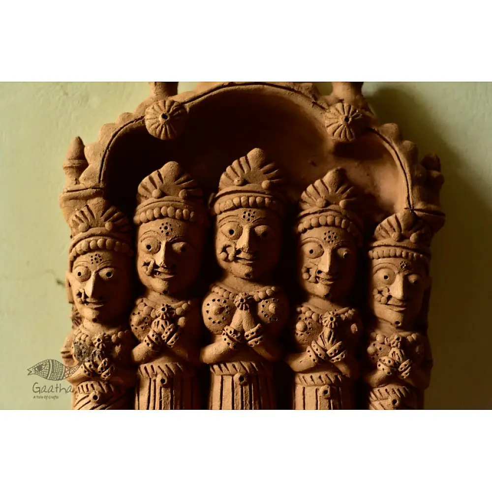 Mitti ki murti - handmade Molela terracotta god goddess idols - 