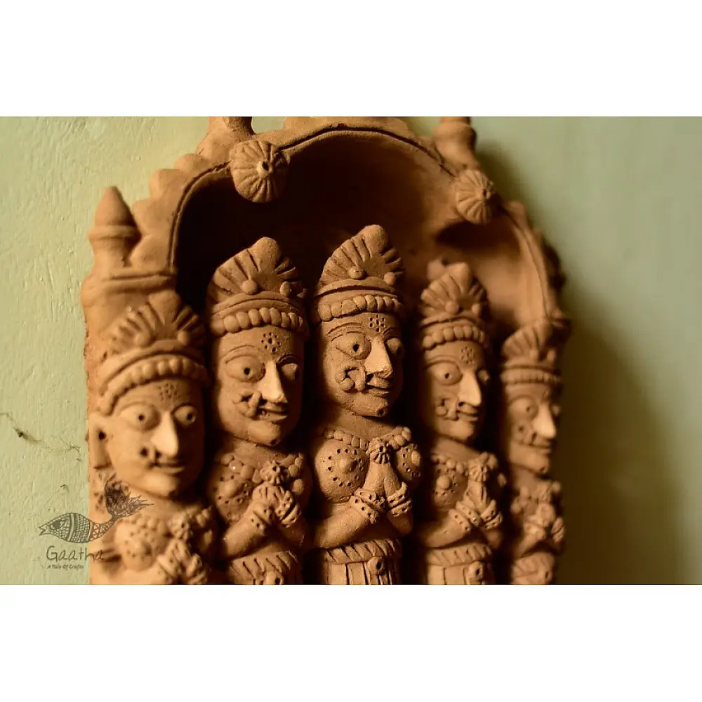 Mitti ki murti - handmade Molela terracotta god goddess idols - 