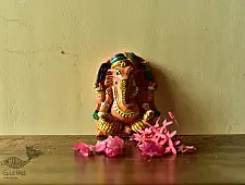Molela ❉ Terracotta Plaques ❉ Ganesh