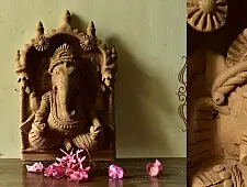 Molela ❉ Terracotta Plaques ❉ Ganesha