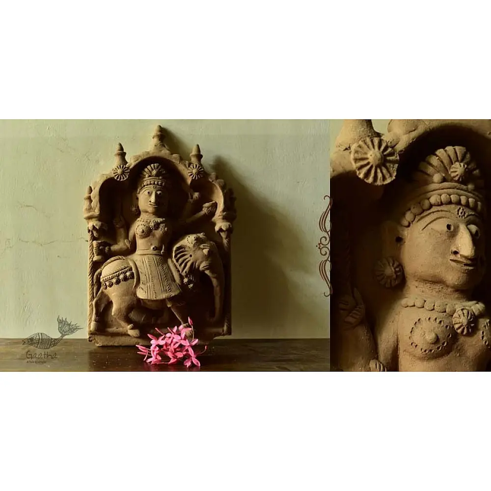 Mitti ki murti - handmade Molela terracotta god goddess idols - 
