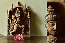 Molela ❉ Terracotta Plaques ❉ Hanuman
