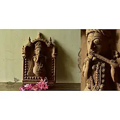 Molela ❉ Terracotta Plaques ❉ Krishna