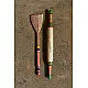 shop handmade Wooden Kutch Lacquer Ladle (Rolling Pill + Turner) 