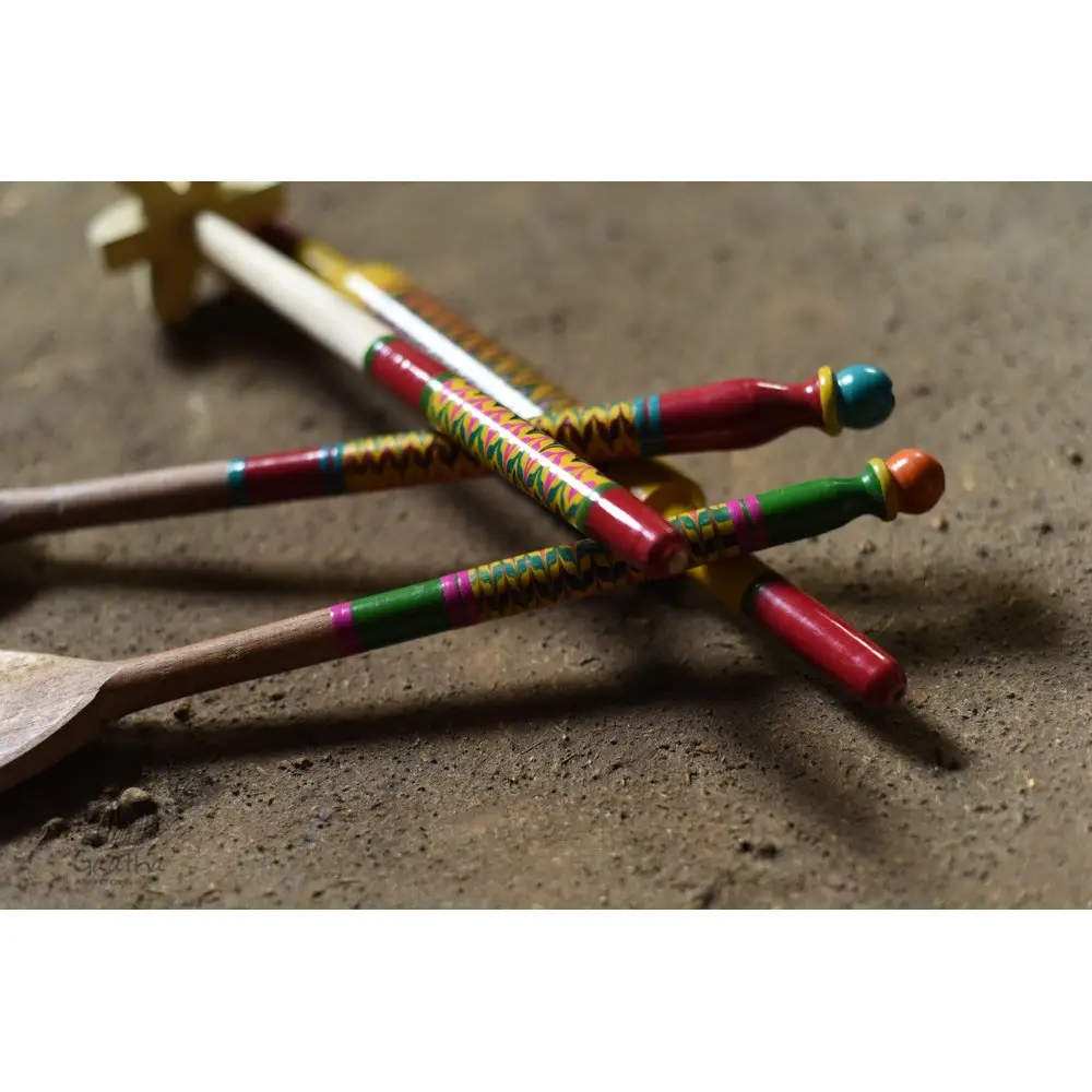 shop wooden Kutch Lacquer Ladles