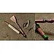 shop handmade Wooden Kutch Lacquer Ladle (Rolling Pill + Turner) 