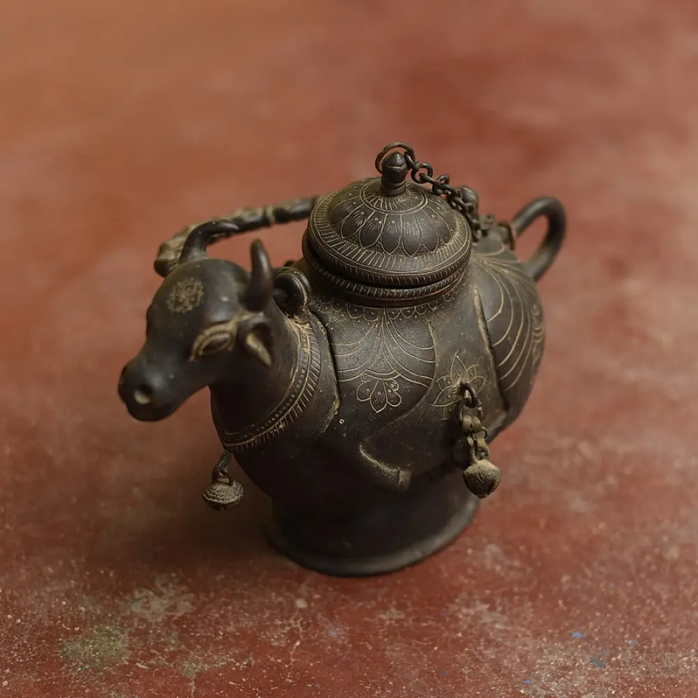 Shop Antique Brass  Nandi Kamandal| Rare Art Khajuraho