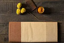 Rojana | Handloom Andhra - Cotton Saree  new - Off White