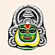 shop Handmade Chau Mask - Kathakali Face Mask Wall Hanging