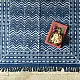 shop Indigo Natural Color Dhurrie ( 5 X 3 ) - Dabu Printed 