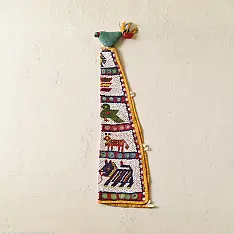 Prachin . प्राचीन || Bead Work ~ Antique Cow Horn Cover (Set of Two)