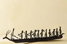 Ahou | Wrought Iron ~ Tribals on Boat