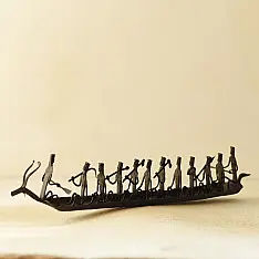 Ahou | Wrought Iron ~ Tribals on Boat