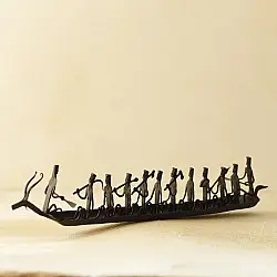 Ahou | Wrought Iron ~ Tribals on Boat