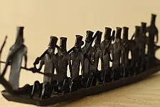 Ahou | Wrought Iron ~ Tribals on Boat