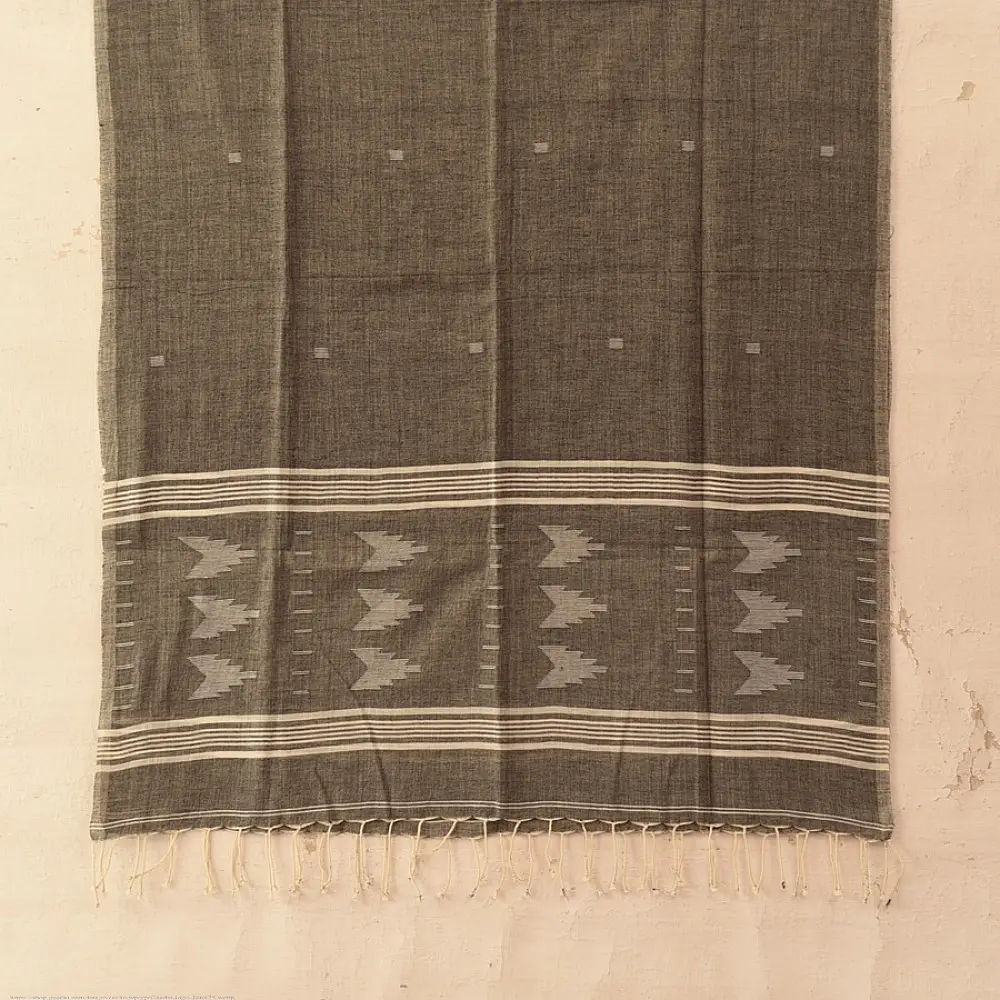 shop Handloom Soft Cotton Jamdani Stole