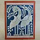 shop Mandana Art - Peacock & Peahen ( 11 x 14 inch)