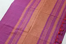 Sadaa . सदा | Begampuri Handloom Pure Cotton Magenta Pink Saree