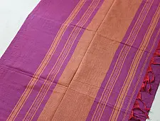 Sadaa . सदा | Begampuri Handloom Pure Cotton Magenta Pink Saree