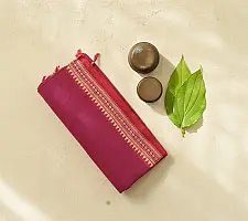 Sadaa . सदा | Begampuri Handloom Pure Cotton Magenta Pink Saree