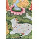 buy Traditional Antique look Krishna and Gopi Painting