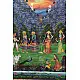 buy Traditional Antique Old Pichwai Painting   - Krishna With Panihari