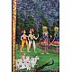 buy Traditional Antique Old Pichwai Painting   - Krishna With Panihari