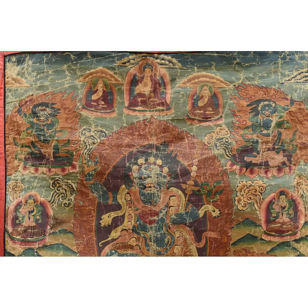 buy Traditional Antique Old Thangka Painting 