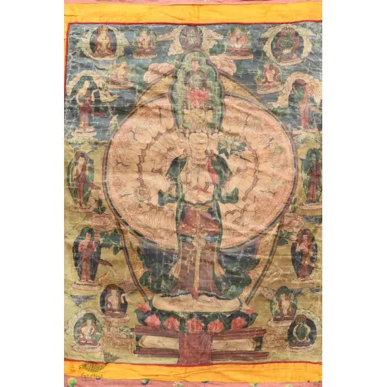 buy Traditional Antique Thangka Painting 