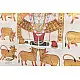 buy Traditional Pichwai Painting - Shrinathji With Golden Cows
