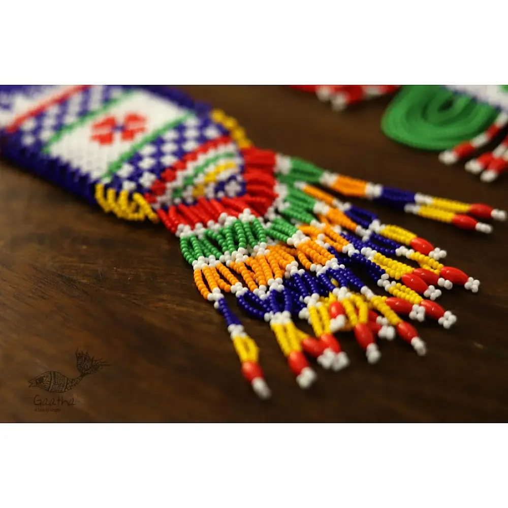 shop Handmade Glass Bead Temple Toran