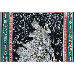 Pattachitra Painting | Durga Mahishasur Vadh