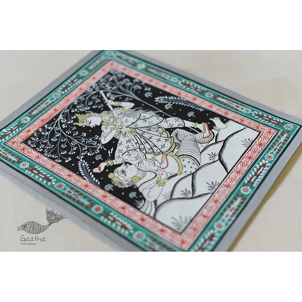 shop patachitra painting - Durga Mahishasur Vadh