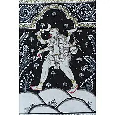 Pattachitra Painting | Goddess Kali
