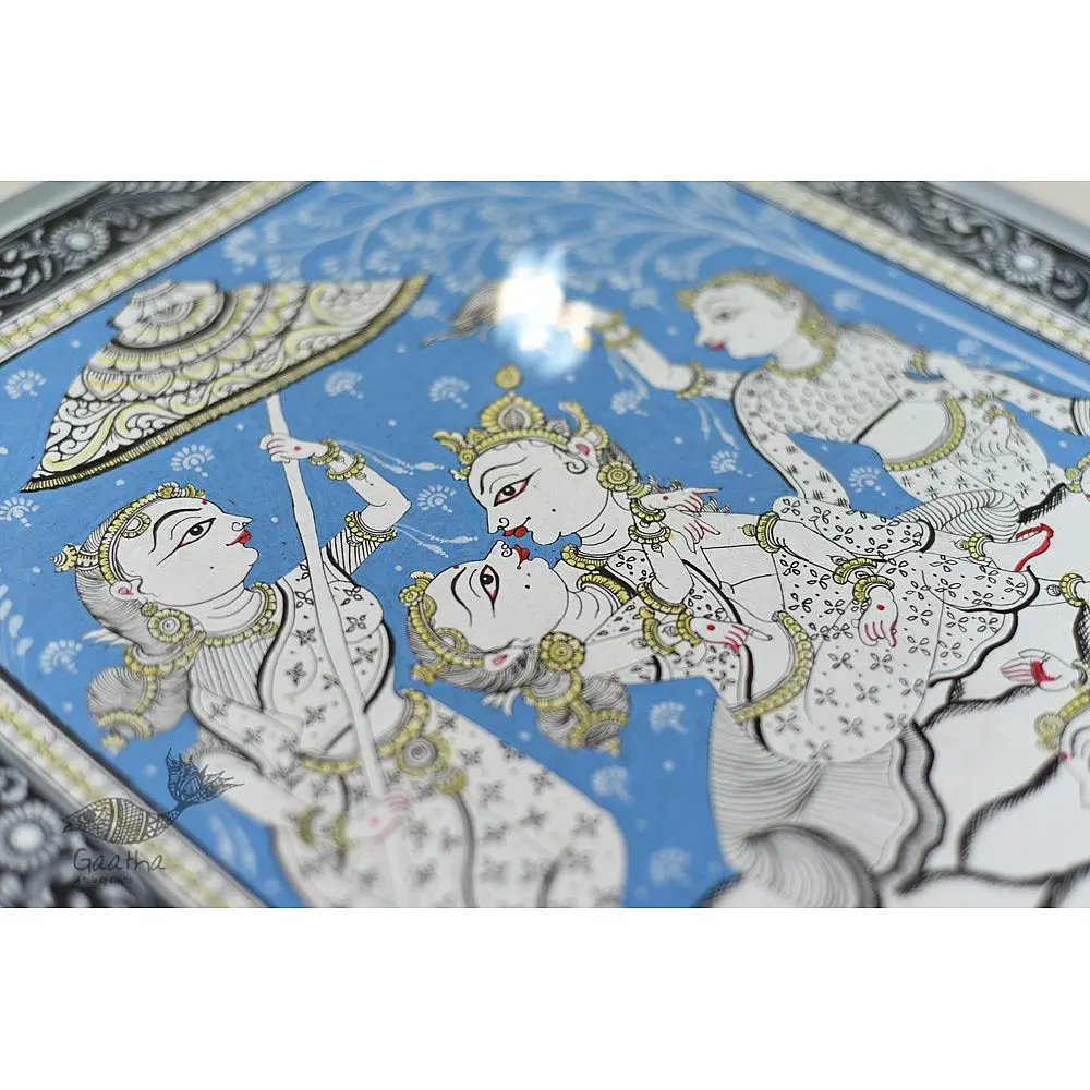 shop patachitra painting - mahishasura mardini