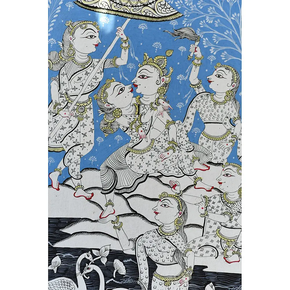 shop patachitra painting - mahishasura mardini