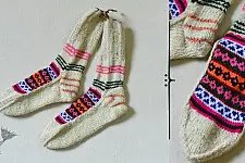 Igloo | Himalayan Wool Off white Socks