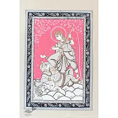 Pattachitra Painting | Goddess Durga