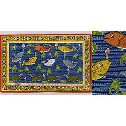 Pattachitra Painting | A Pond 1