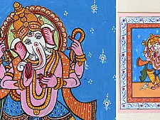 Pattachitra Painting | Ganesha