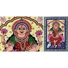 Pattachitra Painting | Goddess Lakshmi