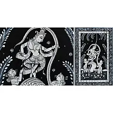 Pattachitra Painting | Krishna Kaliya Vadh
