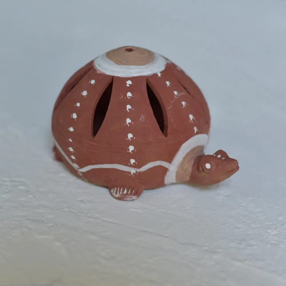 Terracotta Handmade table top turtle