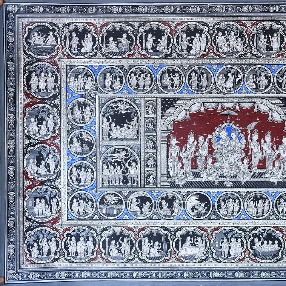 shop Traditional patachitra Painting ~ Ramdarbar